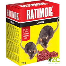 Ratimor Bromadiolon - granule 150 g krabička