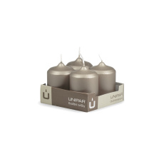 Svíčka adventní - METAL M131 Cylinder 50x70 mm - 4 ks modrá Svíčka adventní - METAL M131 Cylinder 50x70 mm - 4 ks modrá