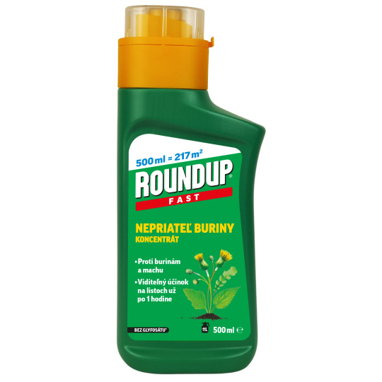 SK Roundup Fast / bez glyfosátu - 500 ml koncentrát EVERGREEN