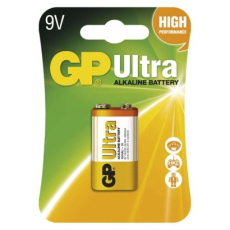 Alkalická baterie GP Ultra 9V (6LF22) Alkalická baterie GP Ultra 9V (6LF22)
