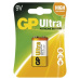 Alkalická baterie GP Ultra 9V (6LF22)