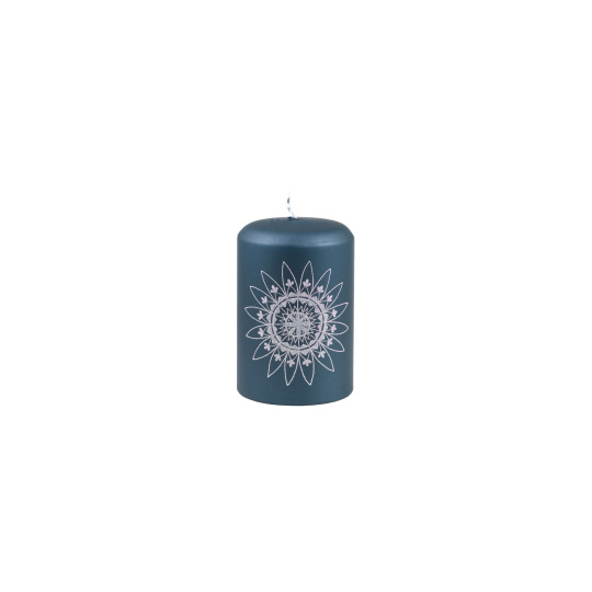 Svíčka Sun Orient Pillar 70x105 mm - modrá