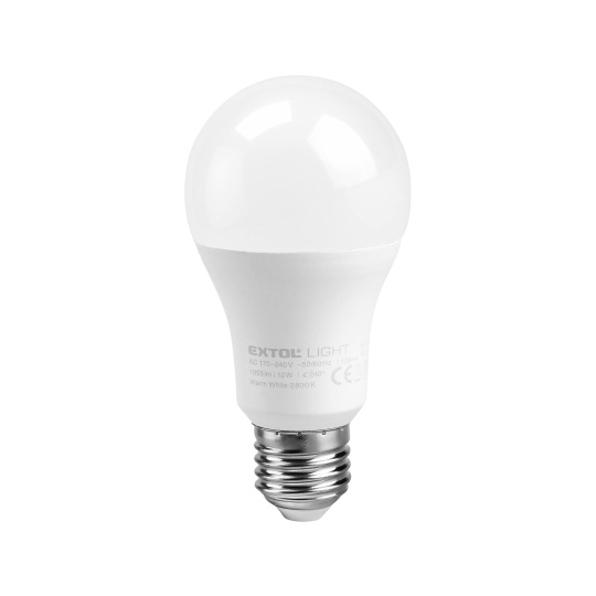 žárovka LED klasická, 1055lm, 12W, E27, teplá bílá