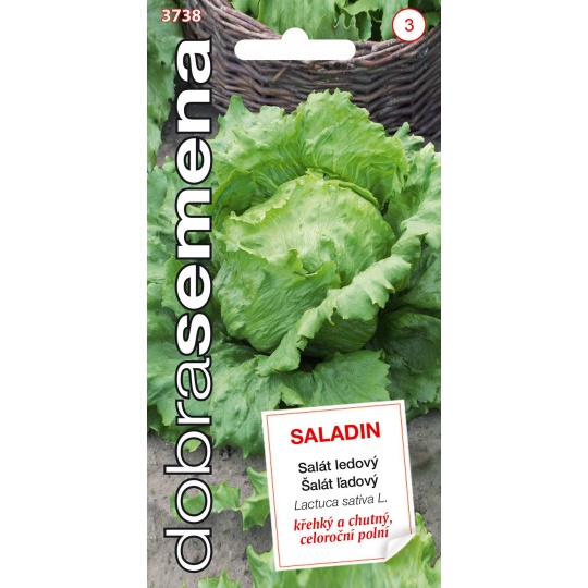 Dobrá semena Salát celoroční ledový - Saladin 0,6g
