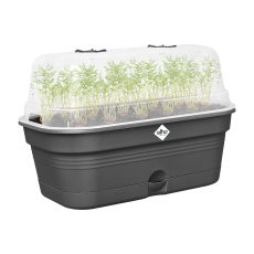 Truhlík Green Basics growpot tray all-in-1 39 cm - living black Truhlík Green Basics growpot tray all-in-1 39 cm - living black