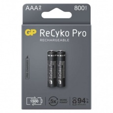 Nabíjecí baterie GP ReCyko Pro Professional AAA (HR03) - 2ks Nabíjecí baterie GP ReCyko Pro Professional AAA (HR03) - 2ks
