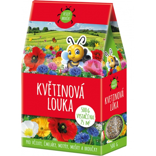 Travní směs Veselý brouček - Květinová louka 500 g