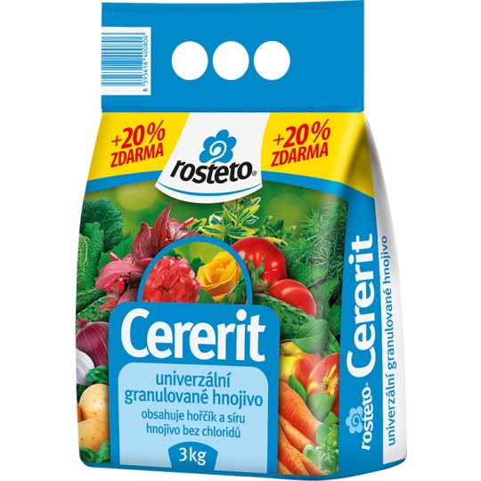 Cererit - 2,5 kg + 20% zdarma