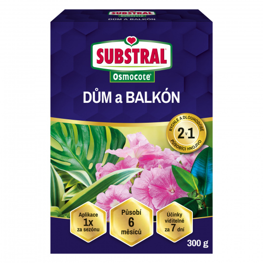 Substral Osmocote 2v1 - dům a balkón 300 g EVERGREEN