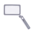 lupa se světlem skládací, 4× zvětšení, USB nabíjení