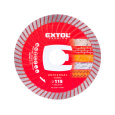 kotouč diamantový řezný, turbo - suché i mokré řezání, O 115x22,2x2mm