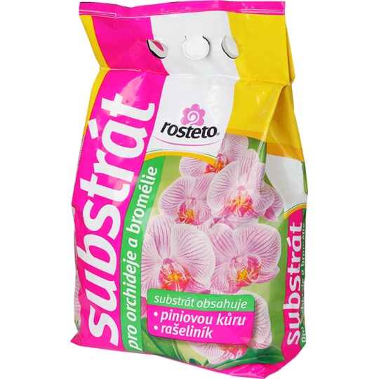 Substrát - Orchideje a bromélie Rosteto - 3 l