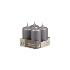 Svíčka adventní - METAL M39 Cylinder 40x80 mm - 4 ks fialová Svíčka adventní - METAL M39 Cylinder 40x80 mm - 4 ks fialová