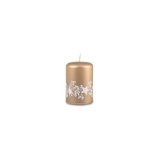 Svíčka vánoční Festive Flare Pillar 50 x 75 mm - zlatá metalíza Svíčka vánoční Festive Flare Pillar 50 x 75 mm - zlatá metalíza