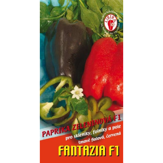 Paprika F1 - Fantazia F1 15-20 semen (ZÁRUKA 2026)