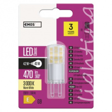 LED žárovka Classic JC 4,2W G9 teplá bílá LED žárovka Classic JC 4,2W G9 teplá bílá
