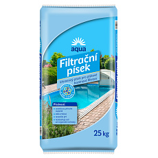 Písek filtrační pro pískové bazénové filtrace - 25 kg (cena bez slev)