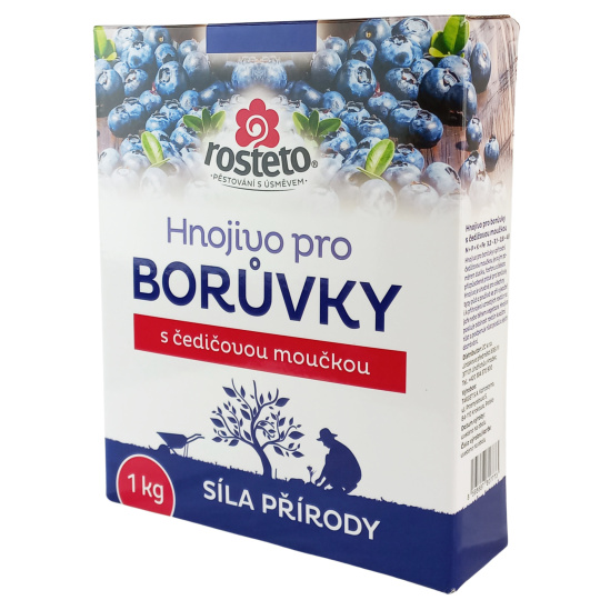 Hnojivo Rosteto s čedičovou moučkou - borůvky 1 kg 