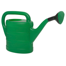 Konev 5 l s kropítkem tmavě zelená Konev 5 l s kropítkem tmavě zelená