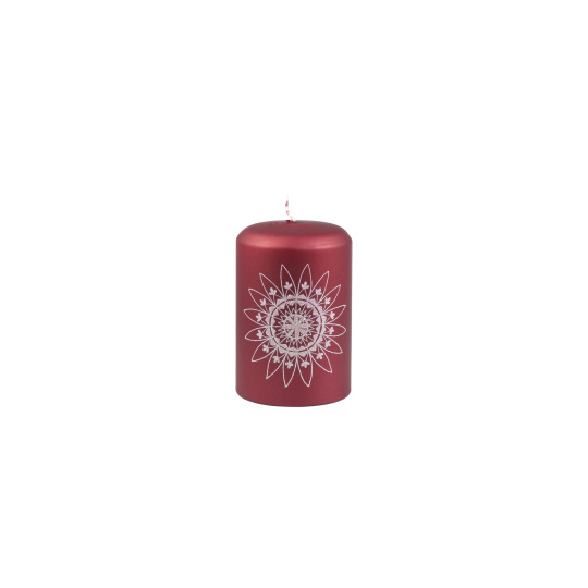 Svíčka Sun Orient Pillar 70x105 mm - červená