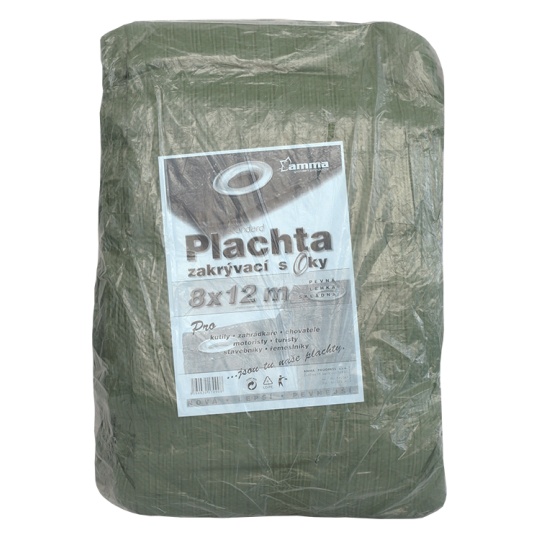 Plachta kašírovaná nepromokavá 70g/m2 - 8x12 m