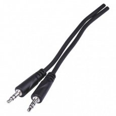 Kabel JACK 3,5mm stereo, vidlice - 3,5mm vidlice 1,5m Kabel JACK 3,5mm stereo, vidlice - 3,5mm vidlice 1,5m