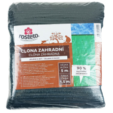 Clona zahradní 90% Rosteto - 5x1,5 m zelená s oky Clona zahradní 90% Rosteto - 5x1,5 m zelená s oky