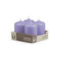 Svíčka adventní -  MAT N352 Cylinder 60x90 mm - 4 ks fialová