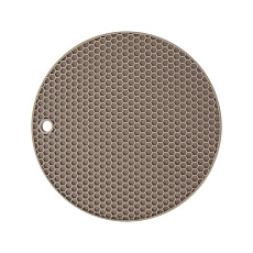 Podložka pod hrnec silikon pr. 17,8cm káv.hnědá Podložka pod hrnec silikon pr. 17,8cm káv.hnědá