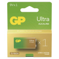 Alkalická baterie GP Ultra 9V (6LF22), 1 ks