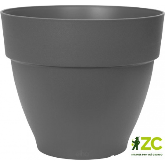 Květináč Vibia Campana Round - antracit 25 cm 