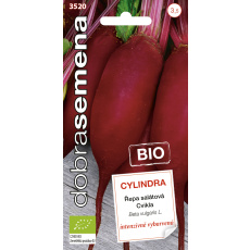 Dobrá semena BIO Řepa salát. - Cylindra podlouhlá 3g Dobrá semena BIO Řepa salát. - Cylindra podlouhlá 3g