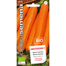 Dobrá semena BIO Mrkev karotka - Amsterdam raná k rychlení 2g Dobrá semena BIO Mrkev karotka - Amsterdam raná k rychlení 2g