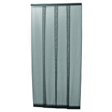 Sada závěs dveřní proti hmyzu černý 4x35x220cm Sada závěs dveřní proti hmyzu černý 4x35x220cm