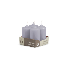 Svíčka adventní - MAT N51 Cylinder 40x80 mm - 4 ks fialová Svíčka adventní - MAT N51 Cylinder 40x80 mm - 4 ks fialová