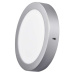 LED přisazené svítidlo PROFI, kruhové, stříbrné, 18W neutrální bílá