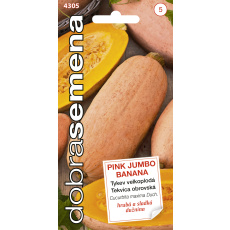 Dobrá semena Tykev velkoplodá - Pink Jumbo Banana 7s Dobrá semena Tykev velkoplodá - Pink Jumbo Banana 7s