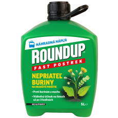 SK Roundup Fast / bez glyfosátu - 5 l náhradní náplň EVERGREEN