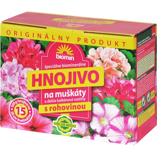 Biomin / Orgamin - muškáty 500 g