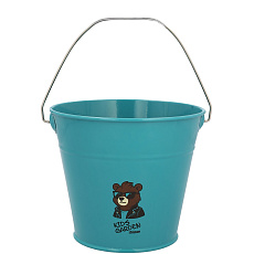 Kyblík dětský kovový modrý Stocker