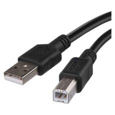 USB kabel 2.0 A vidlice – B vidlice 2m USB kabel 2.0 A vidlice – B vidlice 2m