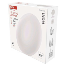 LED přisazené svítidlo FIONI, kruhové bílé 12W neutrální b., IP44 LED přisazené svítidlo FIONI, kruhové bílé 12W neutrální b., IP44