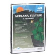 Neotex / netkaná textilie Rosteto - výsek černý 45g - okurky šíře 0,8 x 10 m