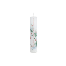 Svíčka adventní Calendar Trinket Pillar 50 x 250 mm - bílá Svíčka adventní Calendar Trinket Pillar 50 x 250 mm - bílá