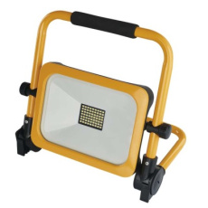 LED reflektor ACCO nabíjecí přenosný, 30W, žlutý, studená bílá LED reflektor ACCO nabíjecí přenosný, 30W, žlutý, studená bílá
