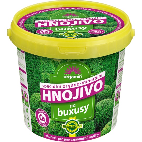 Hnojivo na buxusy - 1,4 kg kbelík