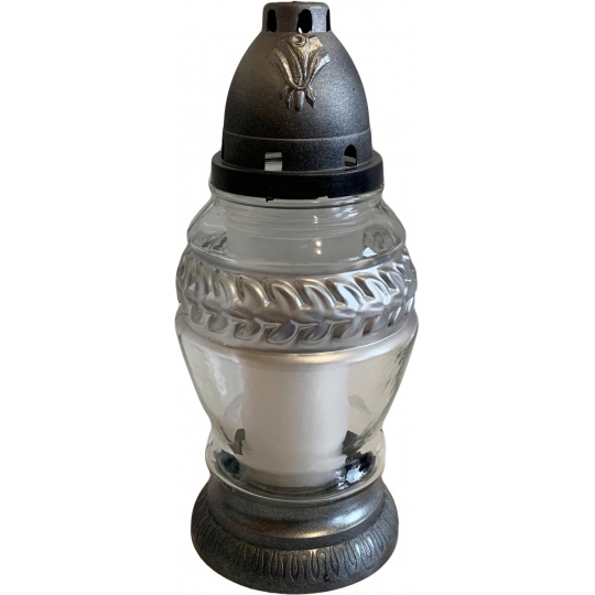 Svíčka sklo lampa - 80 (85) g vavřín