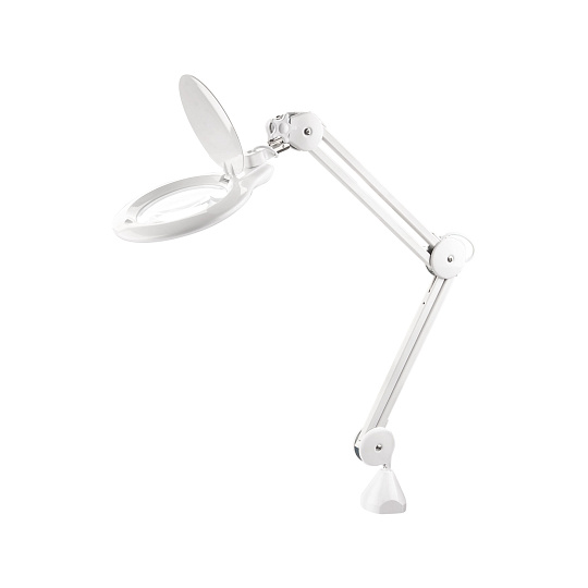 lupa stolní se světlem a krytem čočky, 1000lm, 5x zvětšení