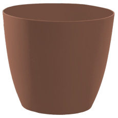 Obal Ella - matná mocha mousse 15 cm