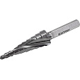vrták stupňovitý s lamačem třísek, O 3-12mm/po 1mm, HSS-Co